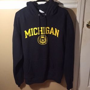 University of Michigan sweatshirt